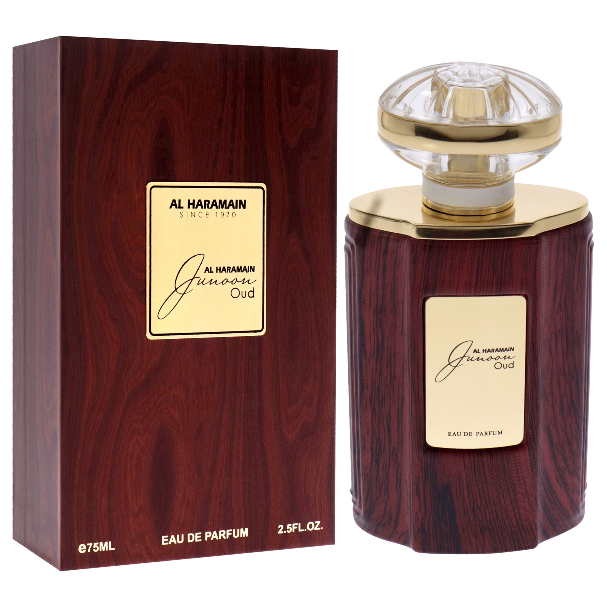Junoon Oud by Al Haramain for Unisex - 2.5 oz EDP Spray, See Description, alternate image number 2
