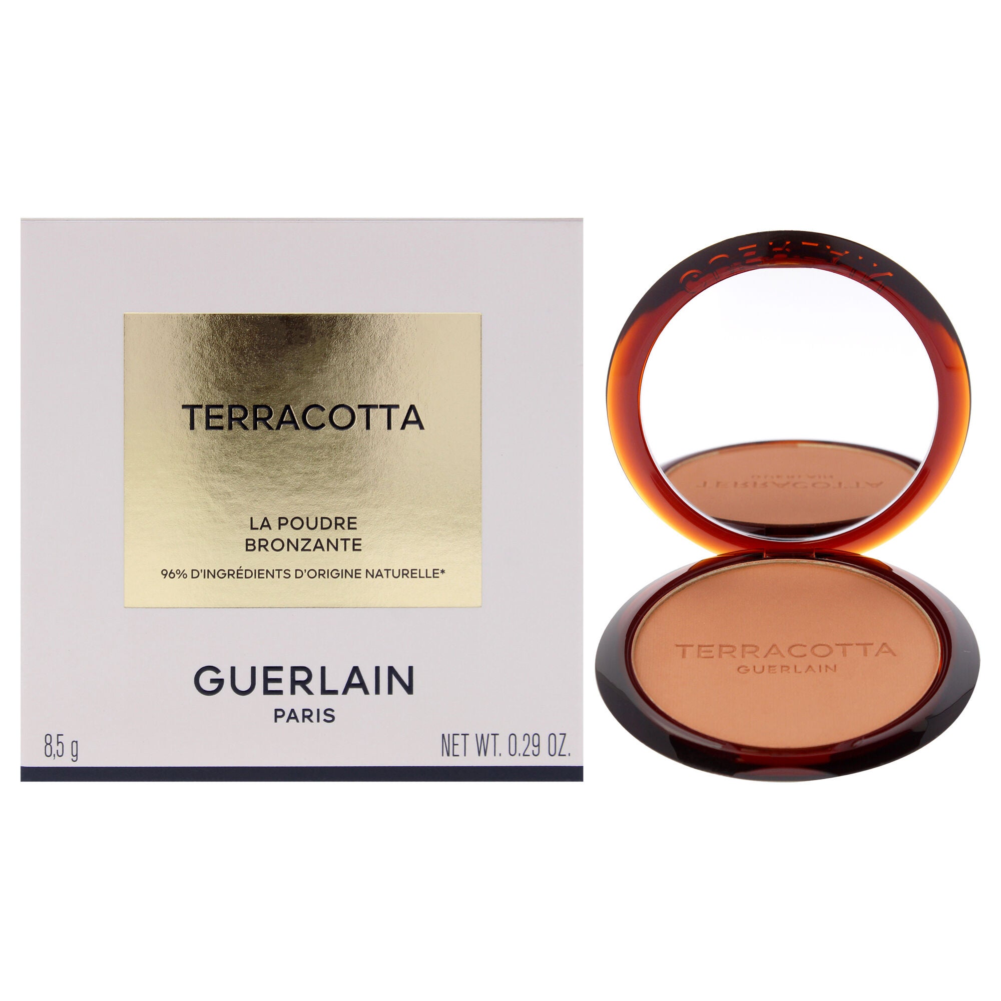 The Bronzing Powder 96 Percent Naturally - 2 Medium Cool by Guerlain for Women - 0.29 oz Powder, See Description, hi-res image number 0