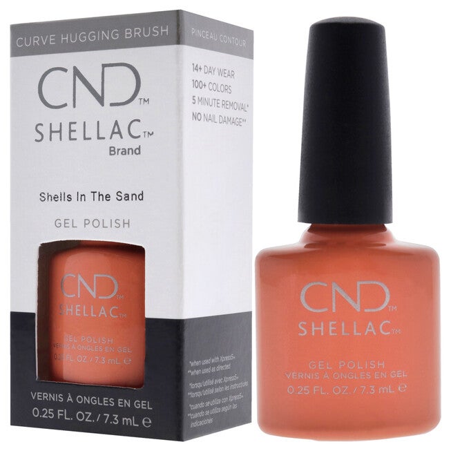 Shellac Nail Color - Shells In the Sand by CND for Women - 0.25 oz Nail Polish, See Description, alternate image number 3