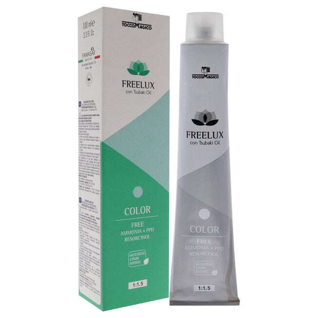 Freelux Permanet Hair Color - 5 Light Chestnut by Tocco Magico for Unisex - 3.38 oz Hair Color, See Description, alternate image number 2