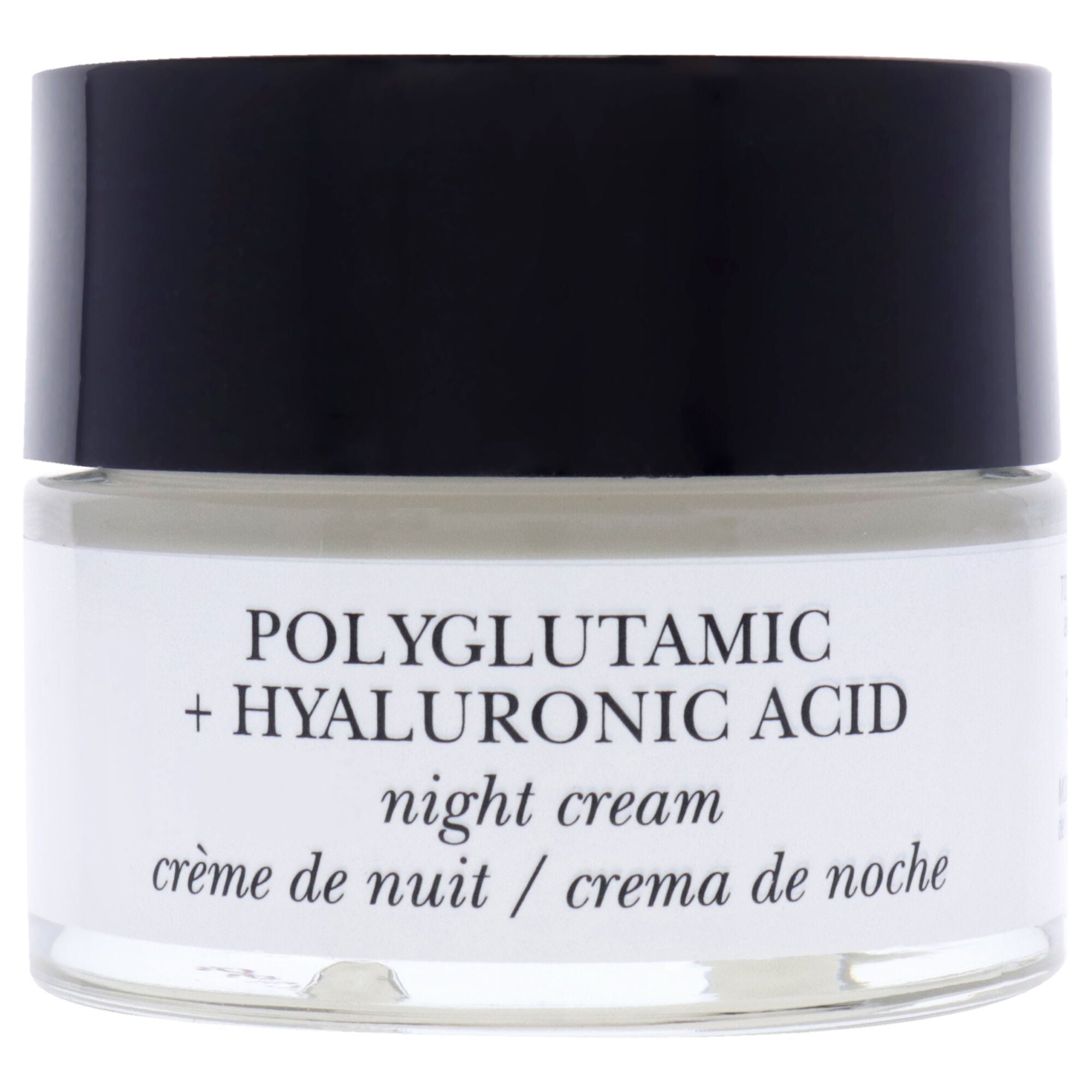Polyglutamic Plus Hyaluronic Acid Night Cream by NOW Beauty for Unisex - 1.7 oz Cream, , alternate image number 5