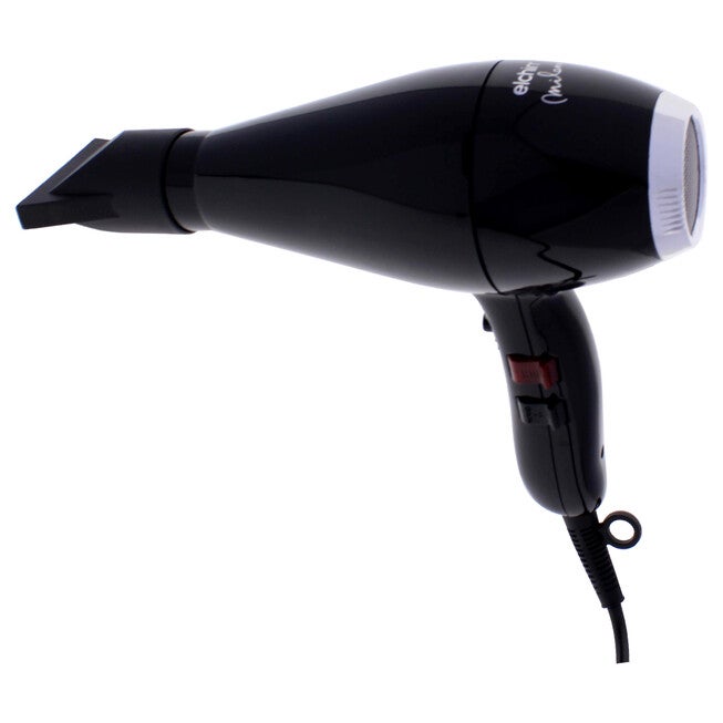 Milano Ceramic Hair Dryer - Black-Silver by Elchim for Unisex - 1 Pc Hair Dryer, See Description, alternate image number 4