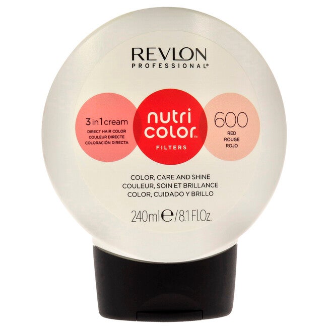 Nutri Color Cream - 600 Red by Revlon for Unisex - 8.1 oz Hair Color, See Description, hi-res image number 0