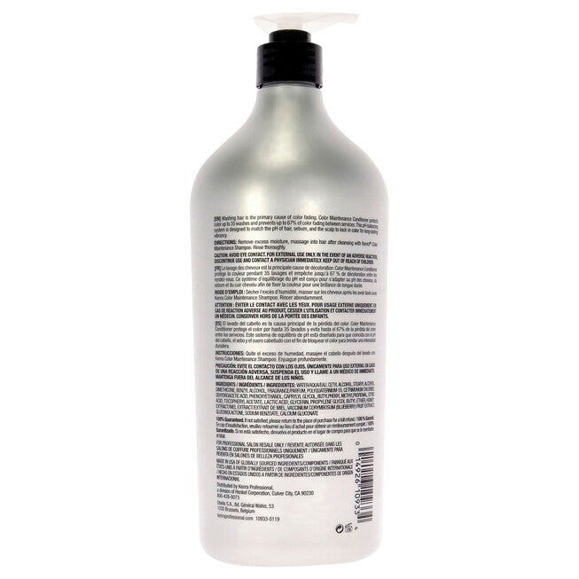 Color Maintenance Conditioner by Kenra for Unisex - 33.8 Liter Conditioner, See Description, alternate image number 1