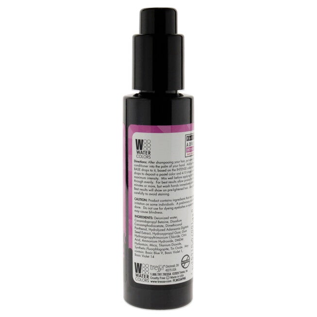 Watercolors Base Drops - Pink by Tressa for Unisex - 4 oz Drops, See Description, alternate image number 1