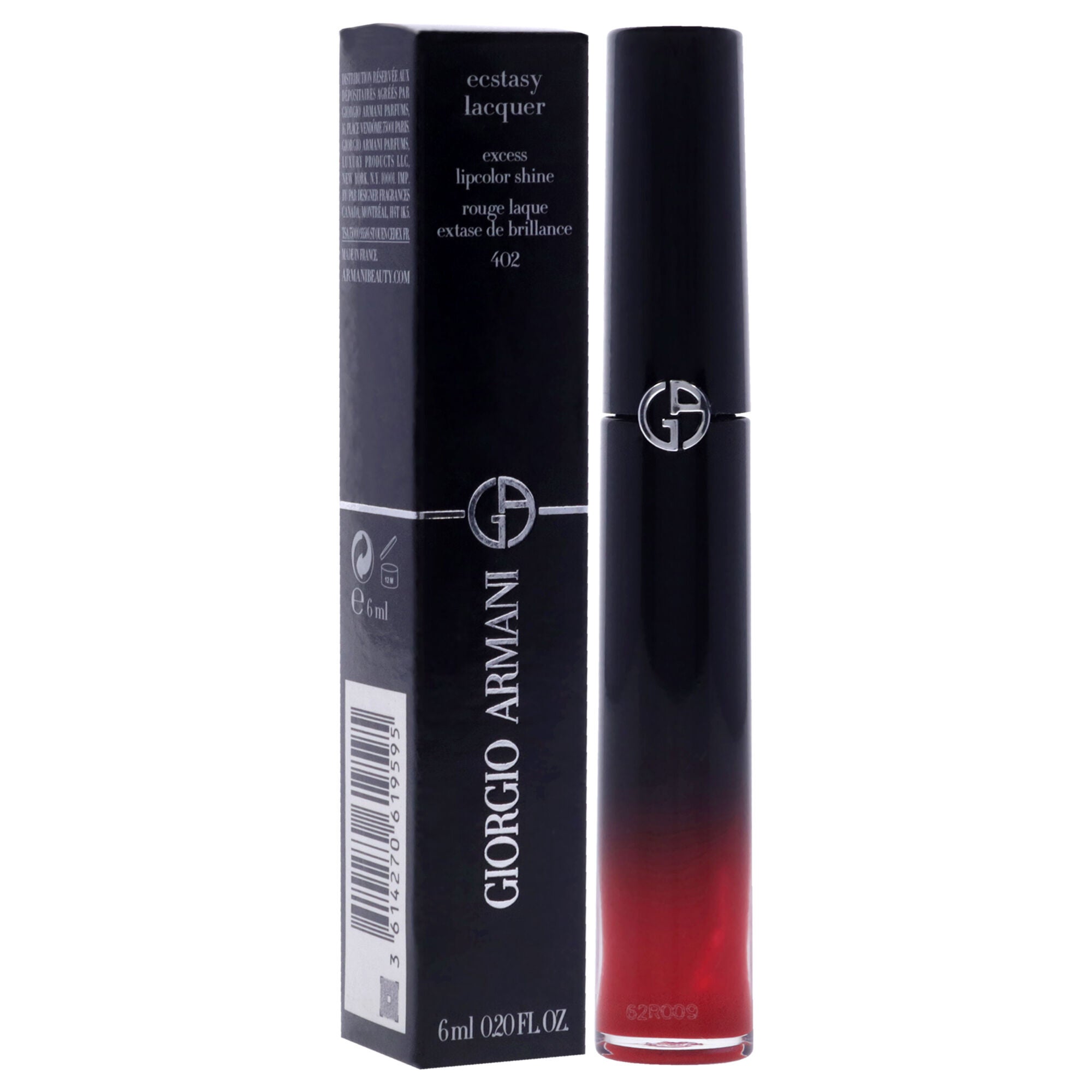 Ecstasy Lacquer Excess Lipcolor Shine - 402 Red-to-Go by Giorgio Armani for Women - 0.2 oz Lip Gloss, , alternate image number 7