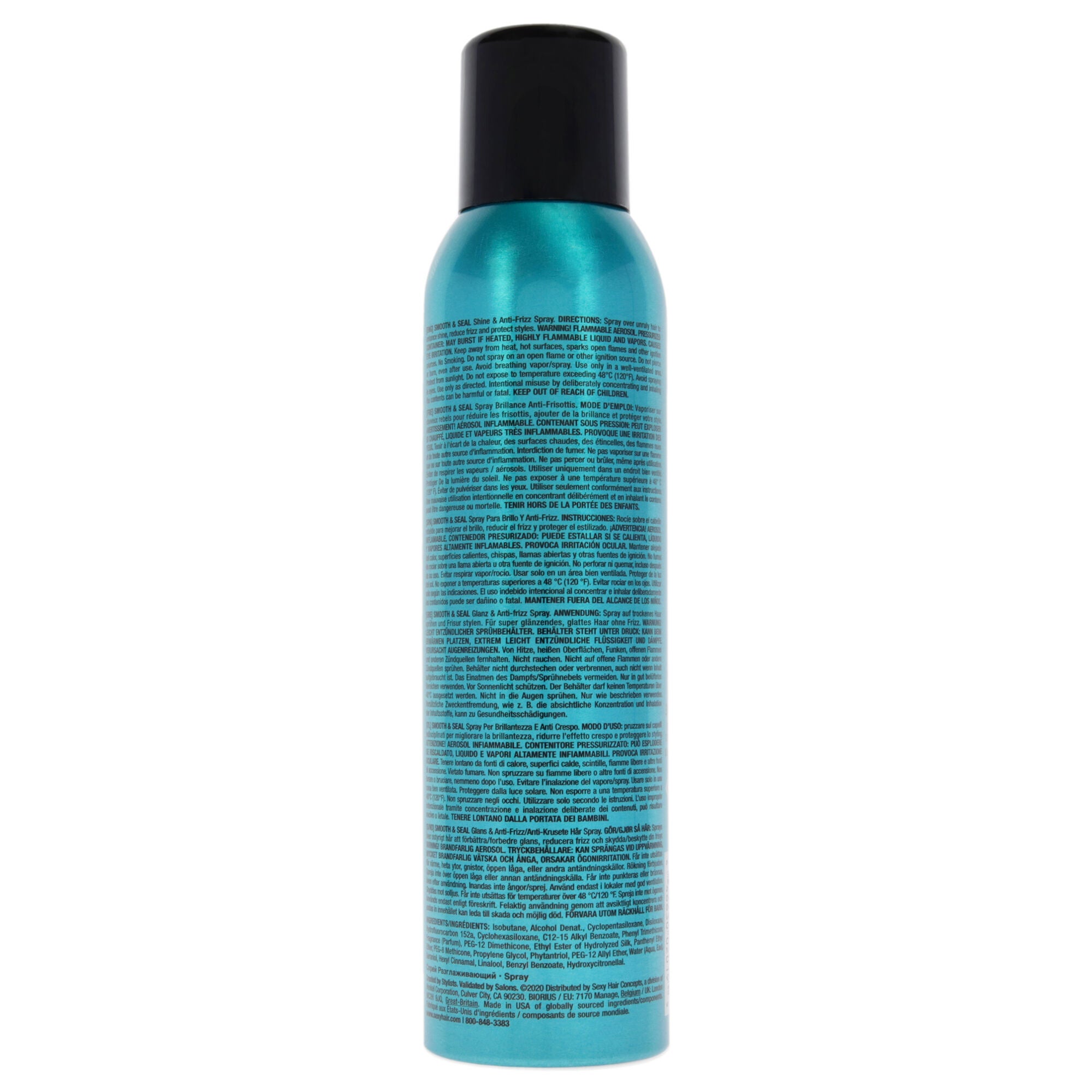 Sexy Hair Healthy Smooth and Seal Anti-Frizz Spray by Sexy Hair for Unisex - 6 oz Hair Spray, , alternate image number 4