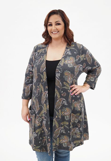 Ruby Cardigan, Paisley, hi-res image number null