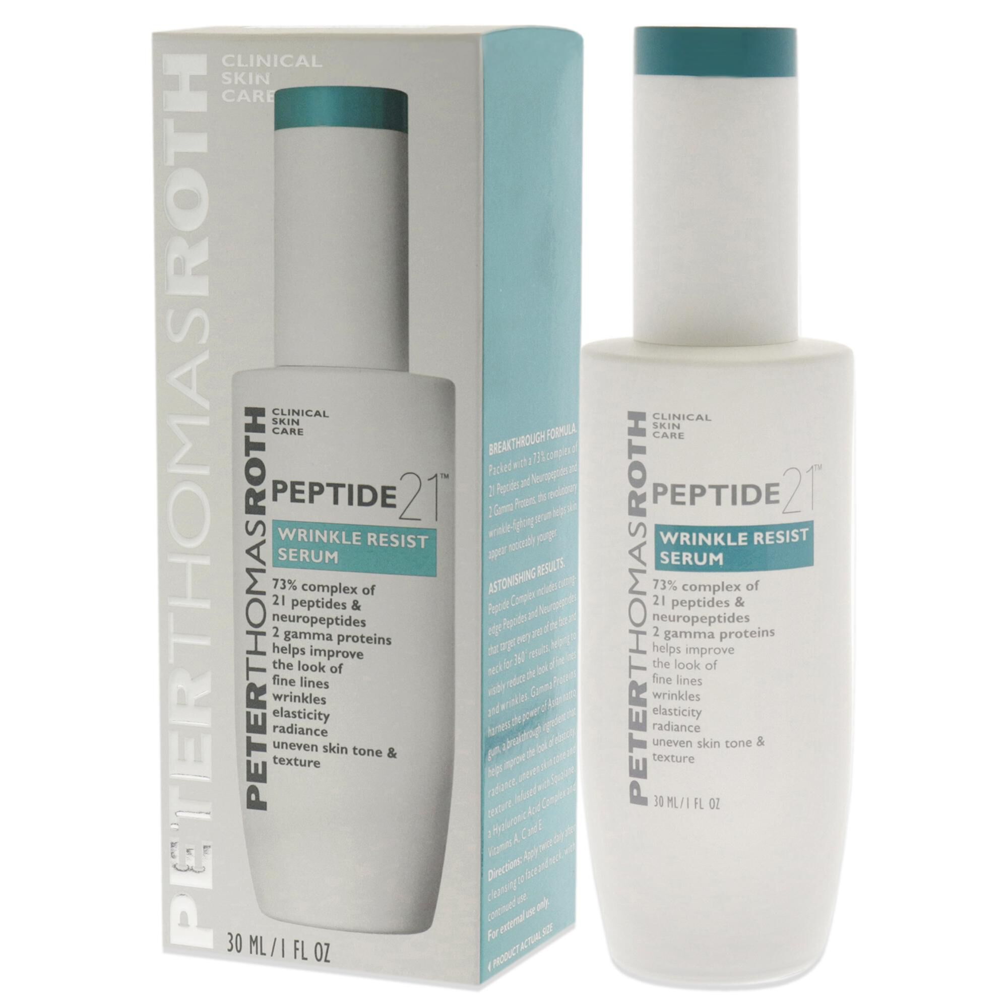 Peptide 21 Wrinkle Resist Serum by Peter Thomas Roth for Unisex - 1 oz Serum, See Description, alternate image number 3