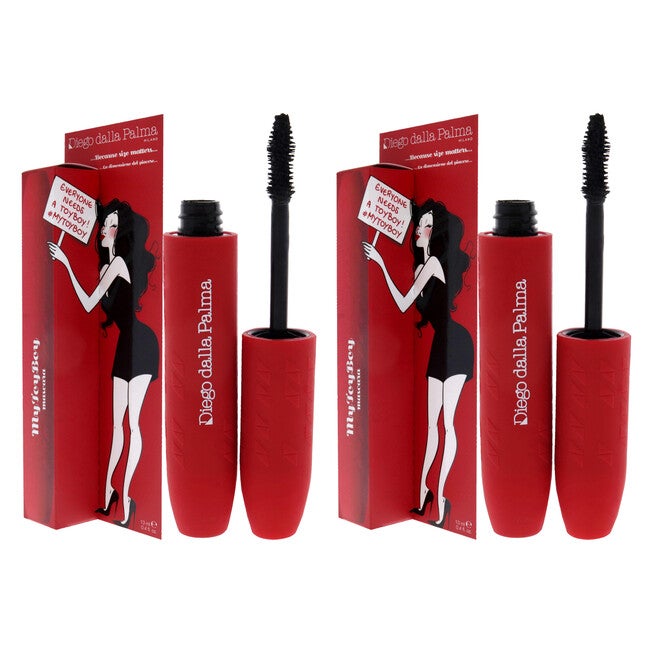 My Toy Boy Mascara - 151 Black by Diego Dalla Palma for Women - 0.4 oz Mascara - Pack of 2, , alternate image number null