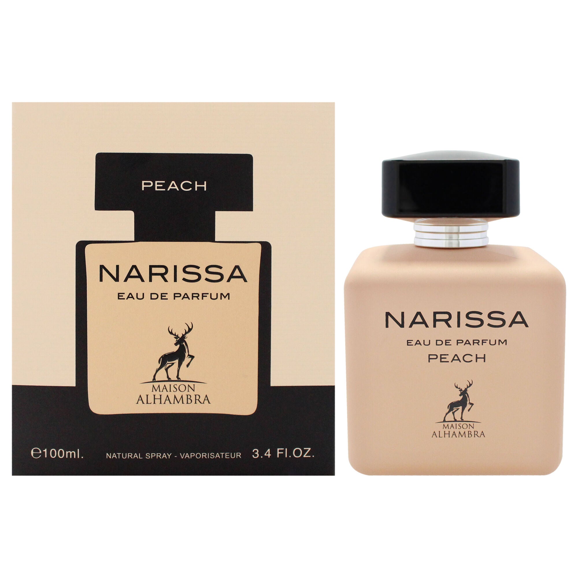 Narissa Peach by Maison Alhambra for Women - 3.4 oz EDP Spray, See Description, hi-res image number 0