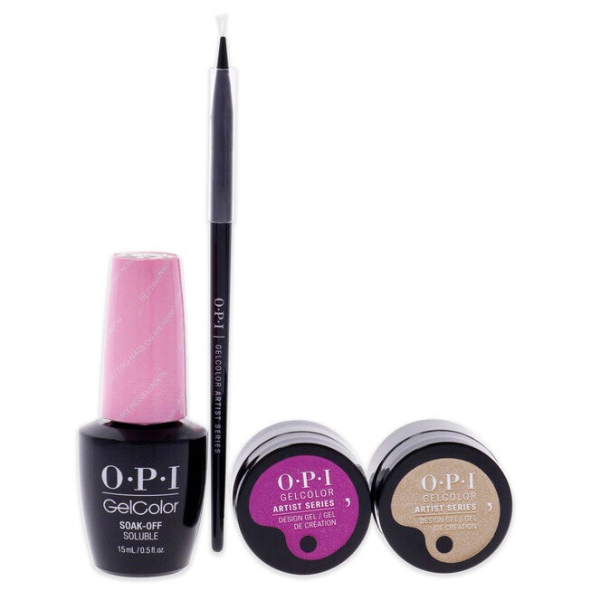 Fiji GelColor and Artist Series Trio - 1 by OPI for Women - 3 Pc Gift Set, See Description, alternate image number 4