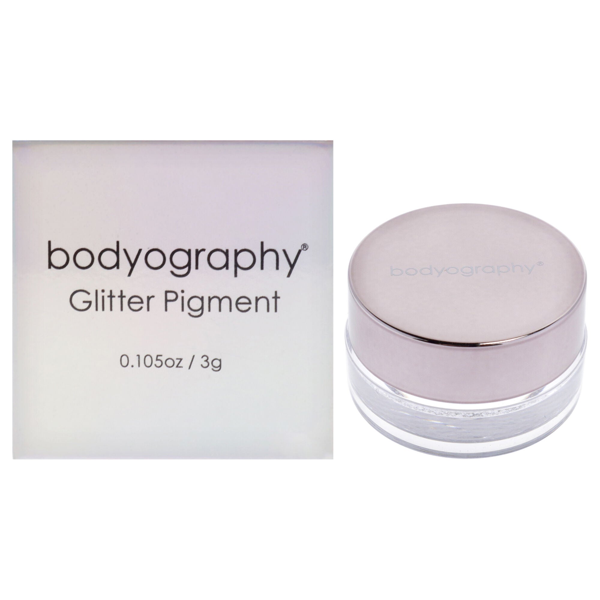 Glitter Pigment - Halo Silver Diamond by Bodyography for Women - 0.105 oz Eye Shadow, See Description, hi-res image number 0