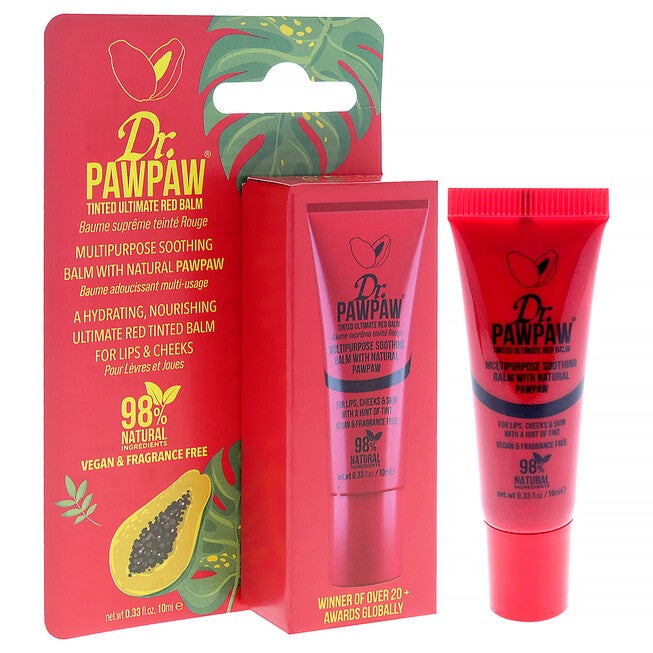 Multipurpose Tinted Balm - Ultimate Red by Dr. PawPaw for Women - 0.33 oz Makeup, See Description, alternate image number 2