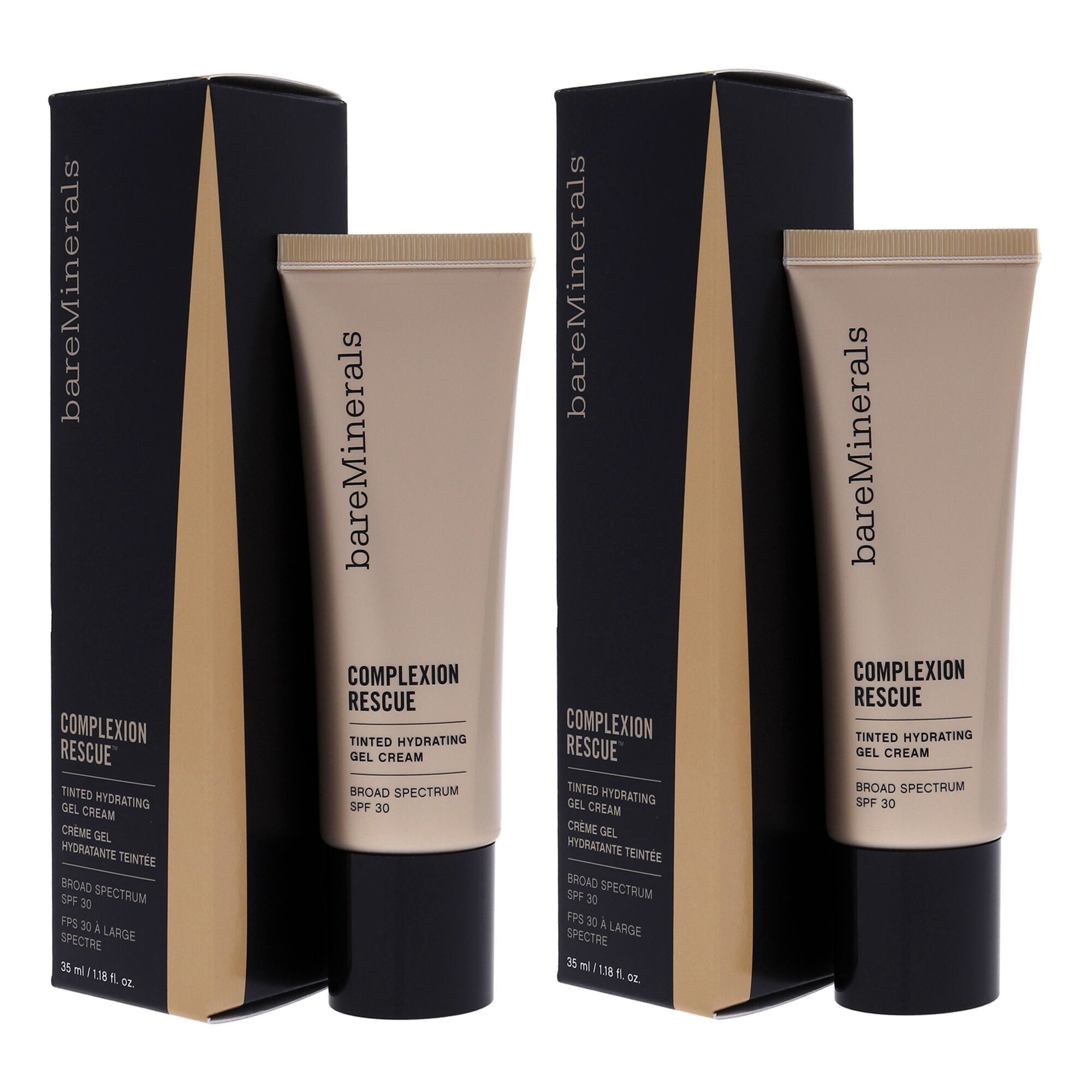 Complexion Rescue Tinted Hydrating Gel Cream SPF 30 - 05 Natural by bareMinerals for Women - 1.18 oz Foundation - Pack of 2, , alternate image number 7
