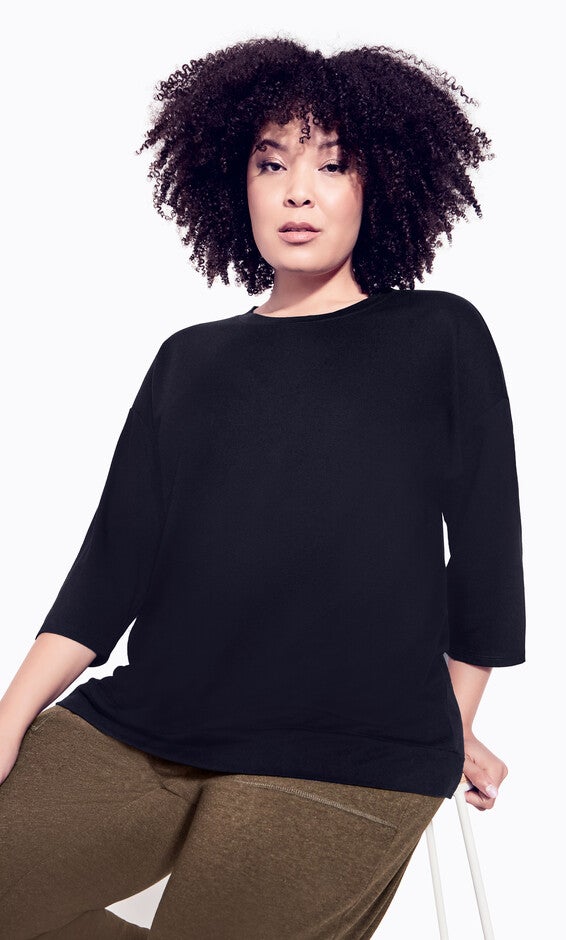 Double Pocket Top - black, Black, hi-res image number 0