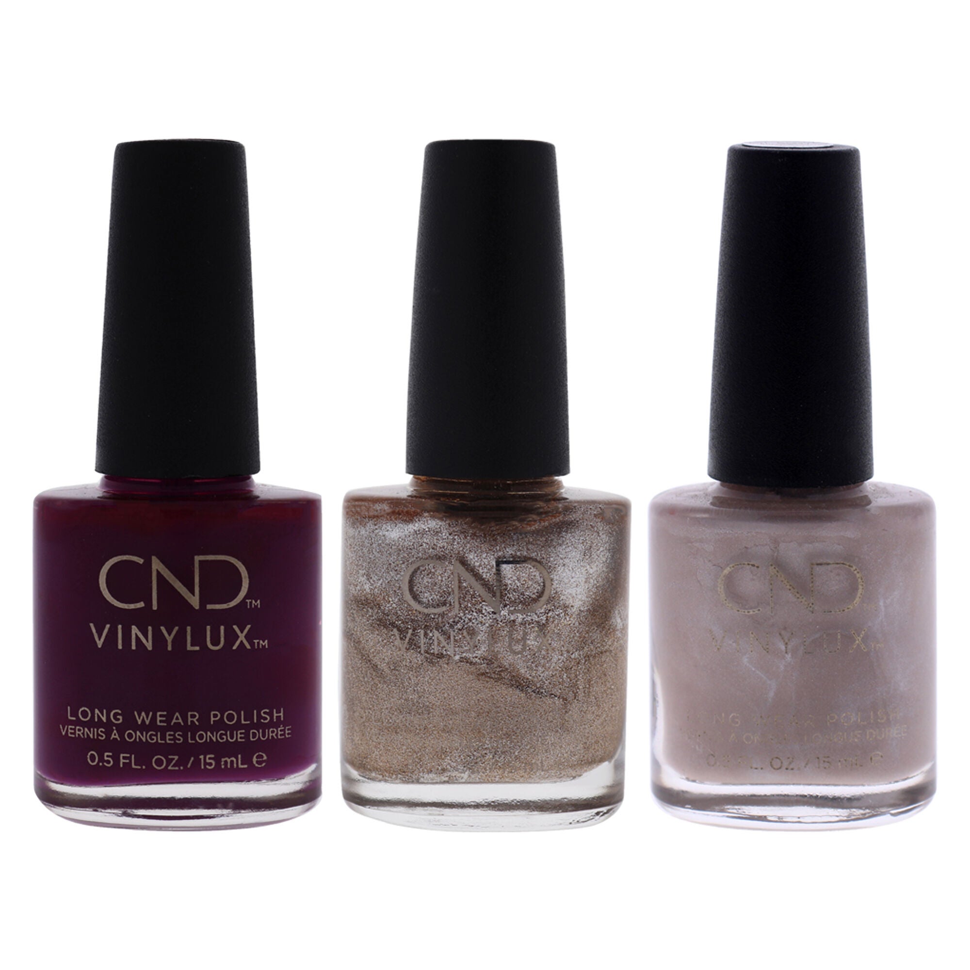 Vinylux Weekly Polish Kit by CND for Women - 3 Pc Kit, See Description, hi-res image number 0