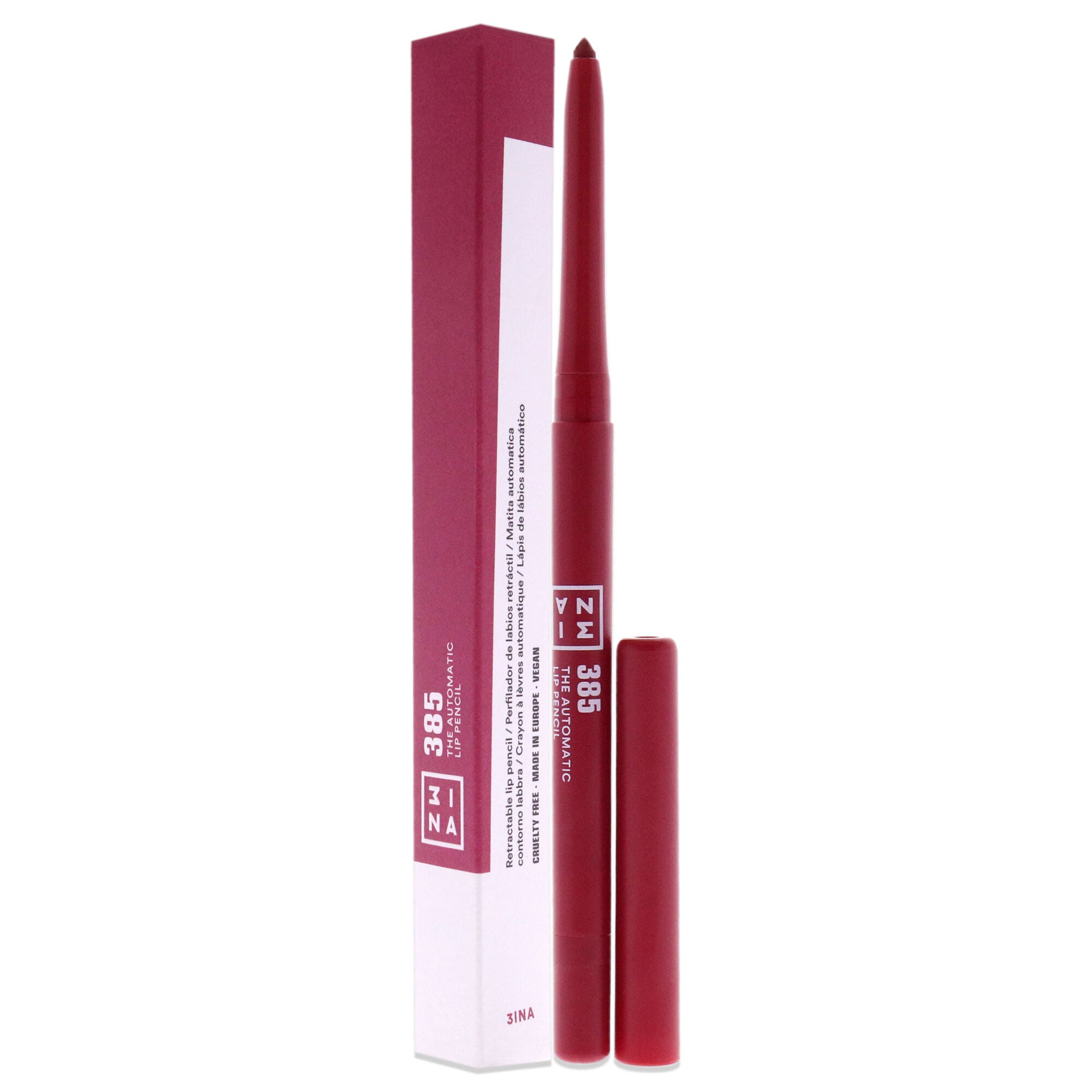 The Automatic Lip Pencil - 385 by 3INA for Women - 0.01 oz Lip Pencil, See Description, alternate image number 3