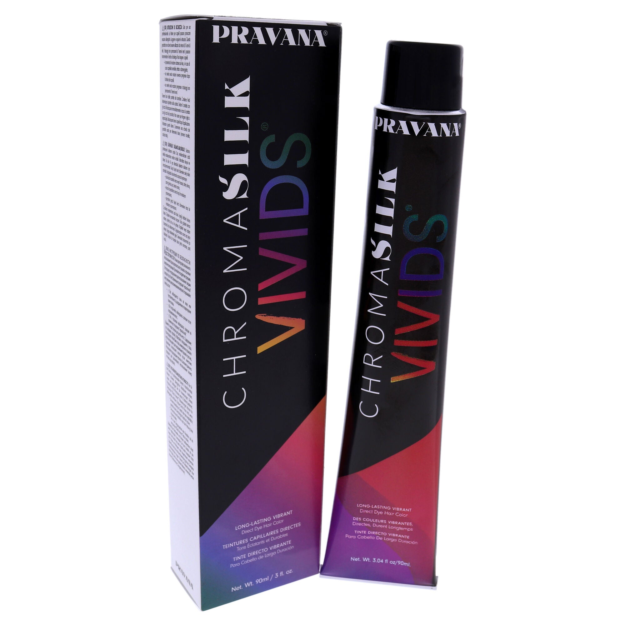 ChromaSilk Vivids Long-Lasting Vibrant Color - Garnet by Pravana for Unisex - 3 oz Hair Color, See Description, alternate image number 3