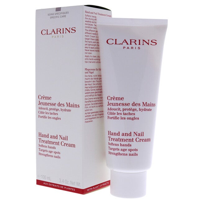 Hand and Nail Treatment Cream by Clarins for Unisex - 3.4 oz Cream, , alternate image number null