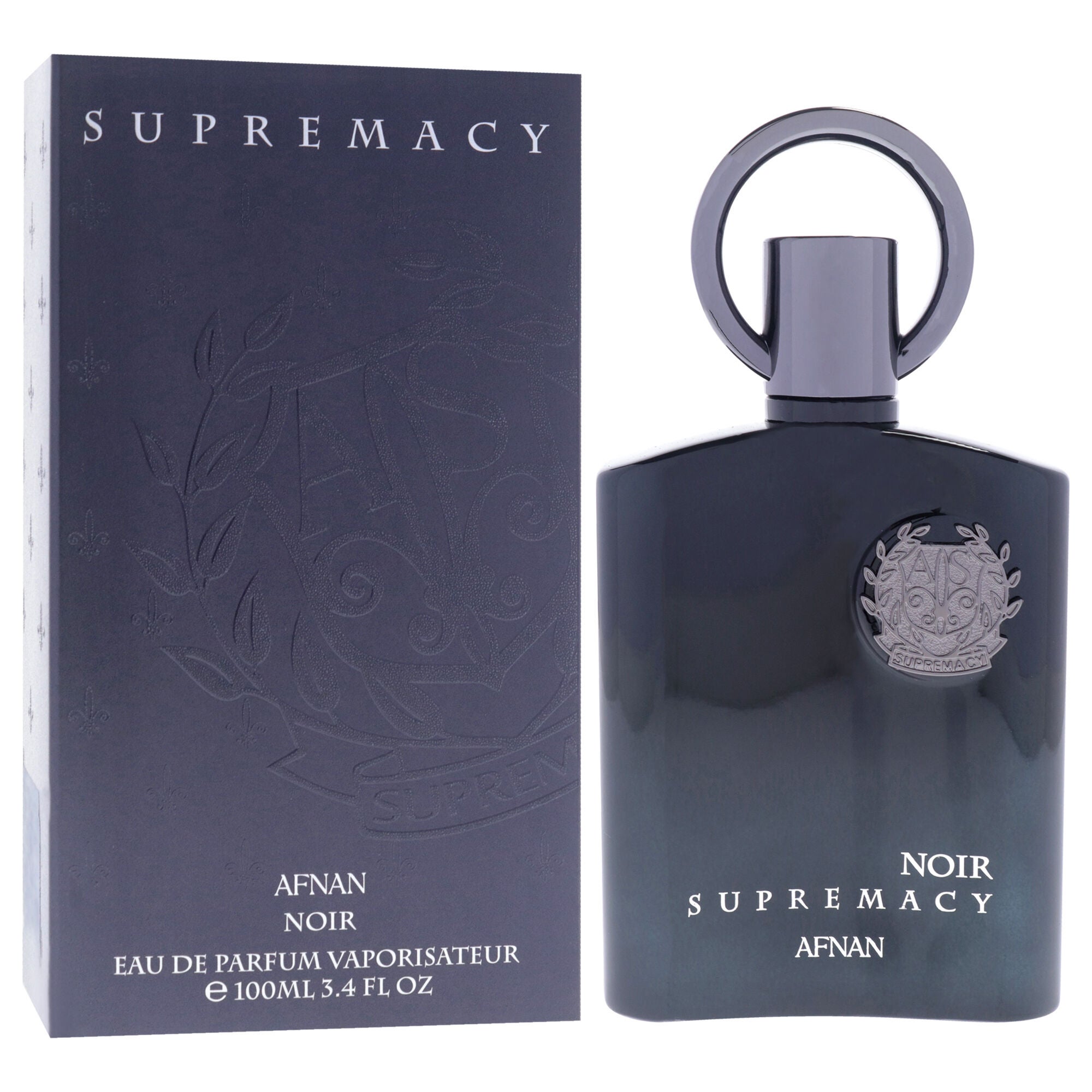 Supremacy Collection - Noir by Afnan for Unisex - 3.4 oz EDP Spray, Clear, alternate image number 2