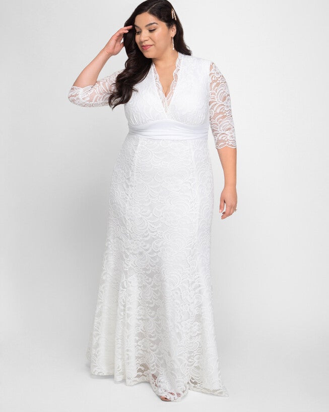 Amour Lace Wedding Gown, , alternate image number 5