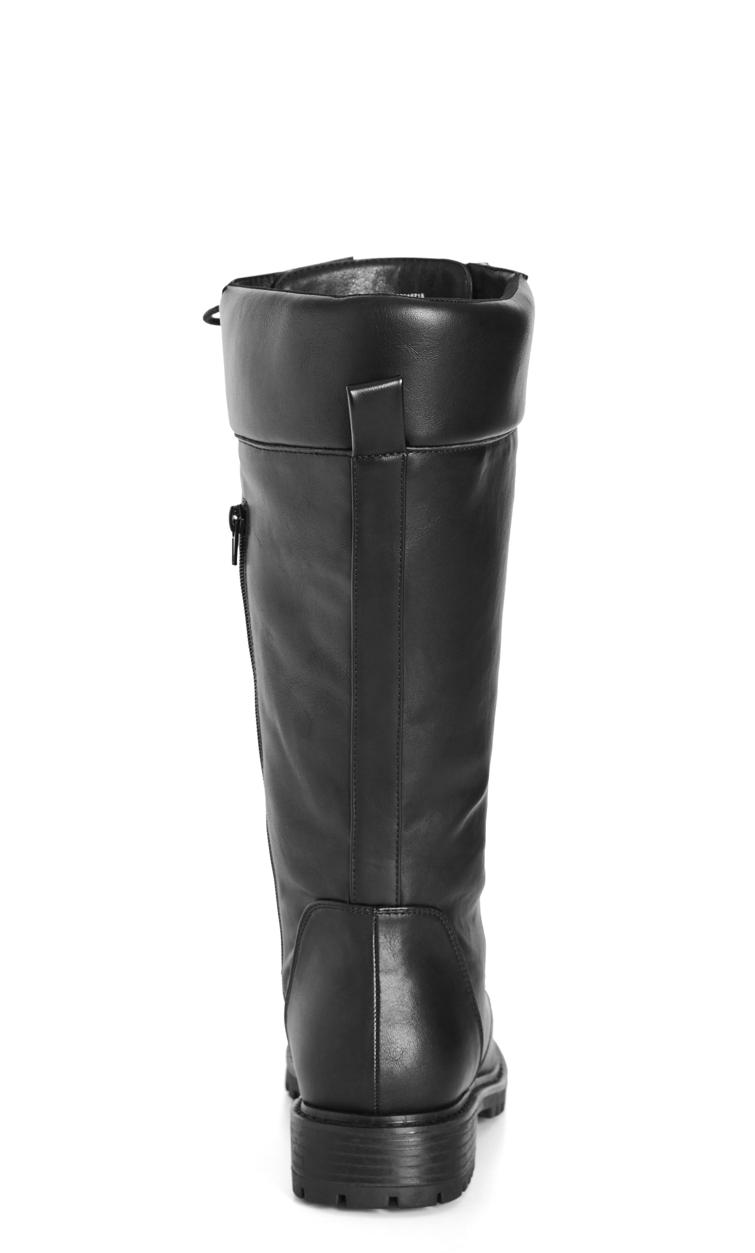 WIDE FIT Rochelle Knee Boot - black, , alternate image number 2