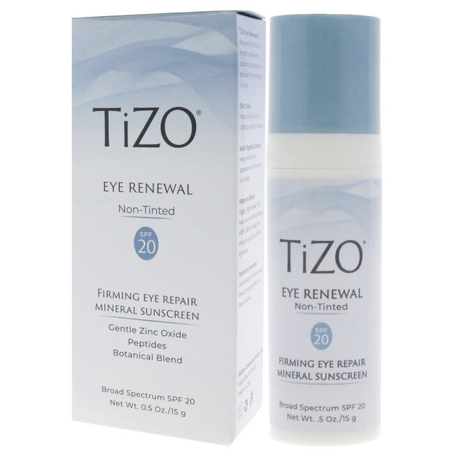 Eye Renewal Non-Tinted SPF 20 by Tizo for Women - 0.5 oz Sunscreen, , alternate image number null