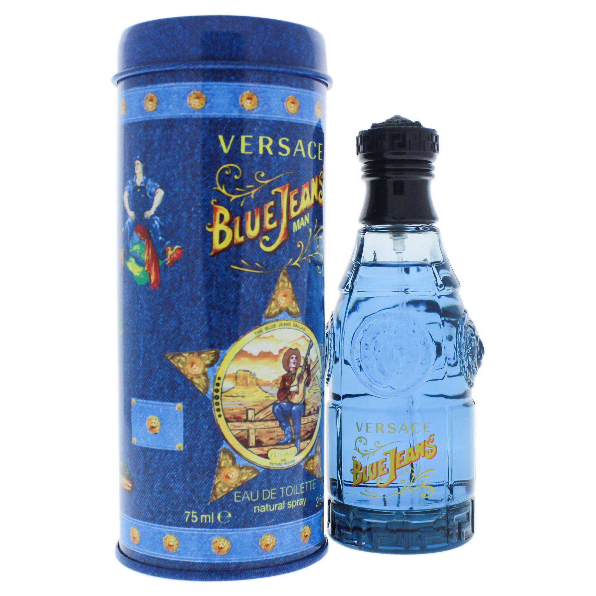 Blue Jeans by Versace for Men - 2.5 oz EDT Spray, , alternate image number 6