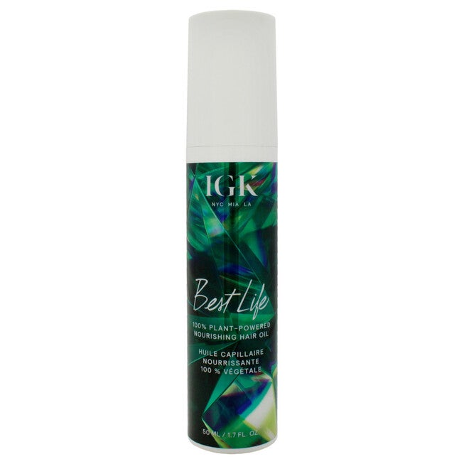 Best Life Nourishing Hair Oil by IGK for Unisex - 1.7 oz Oil, See Description, hi-res image number 0