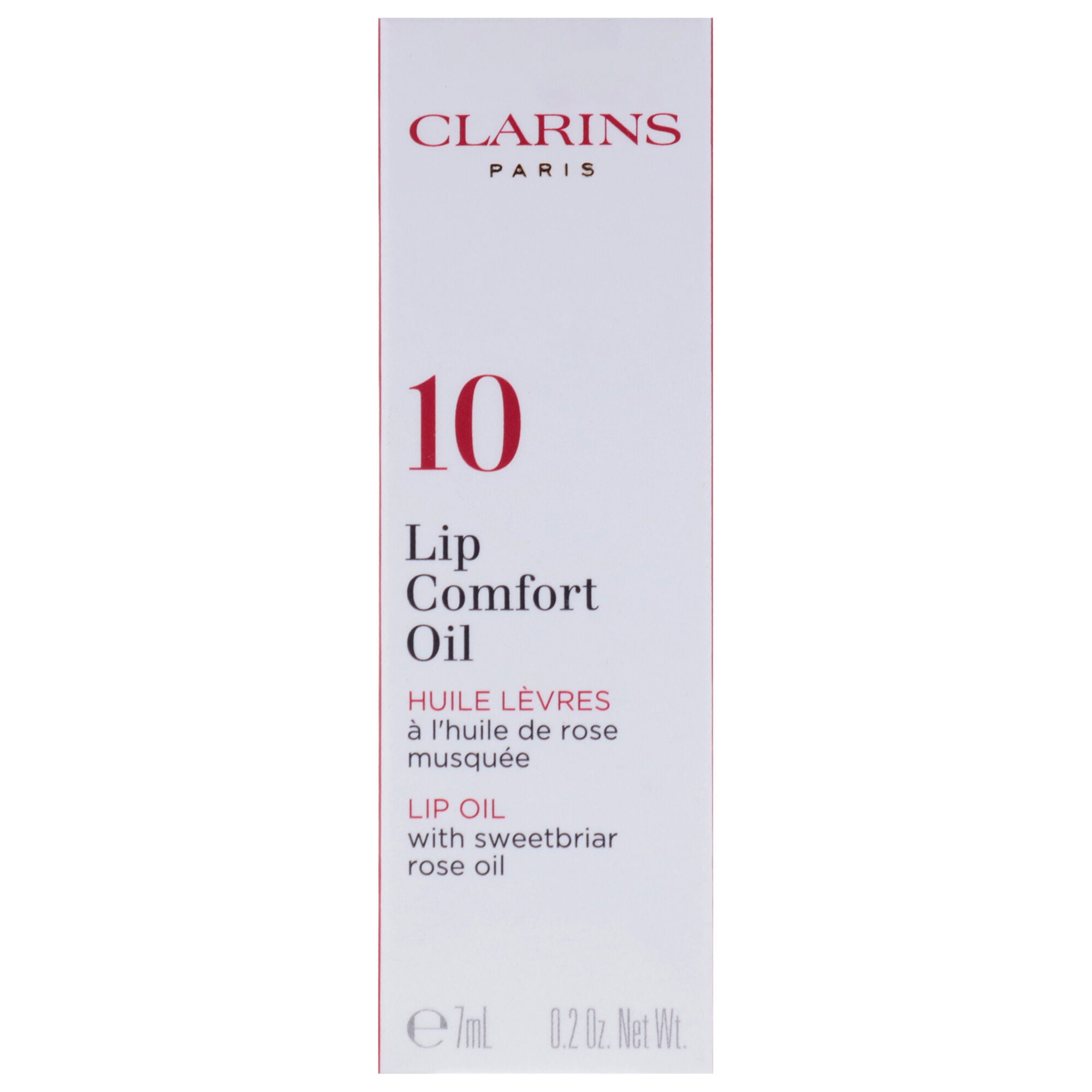 Lip Comfort Oil - 10 Plum by Clarins for Women - 0.2 oz Lip Oil, Purple, alternate image number 3