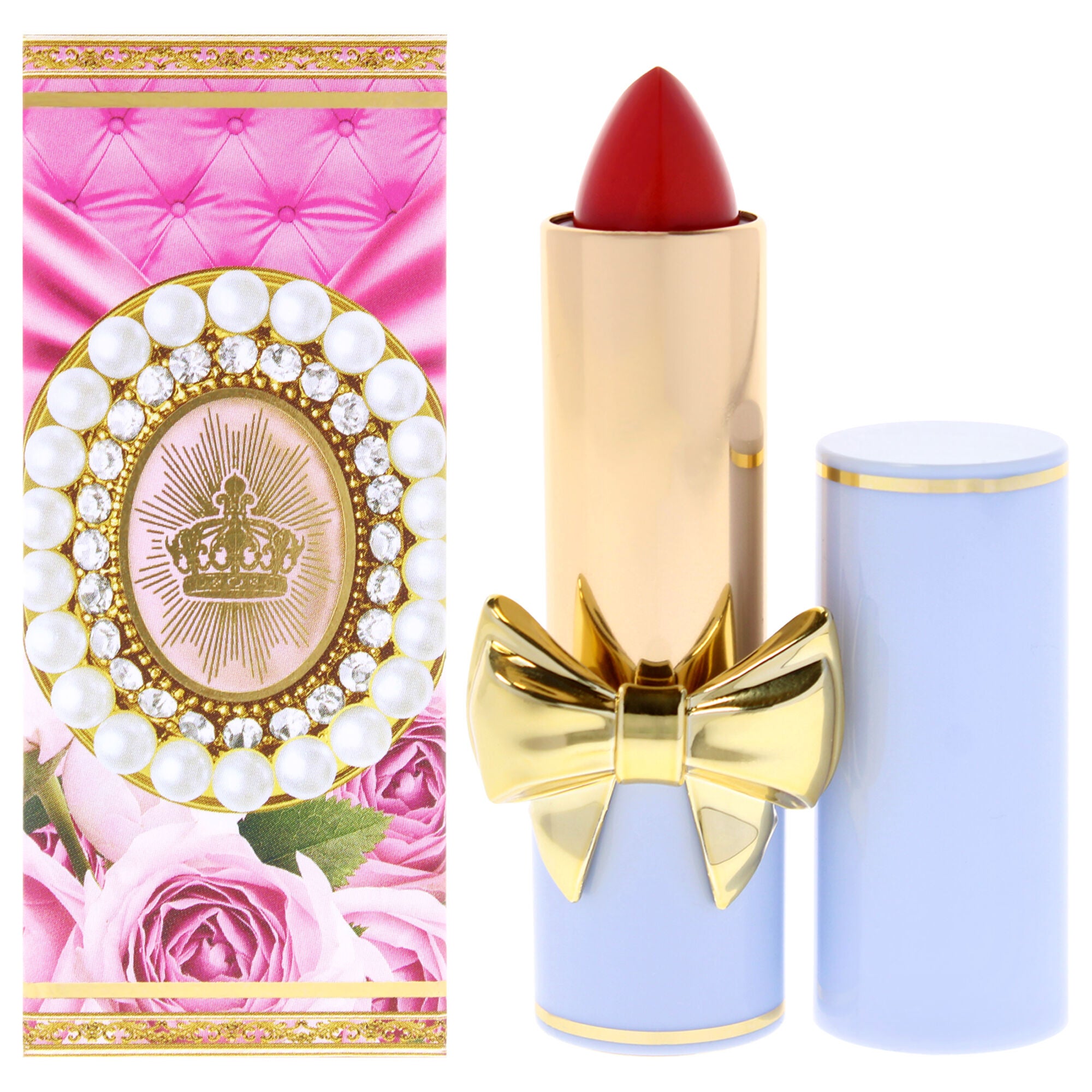 SatinAllure Lipstick - 656 Crimson Ecstasy by Pat Mcgrath Labs for Women - 0.13 oz Lipstick, Red, hi-res image number 0