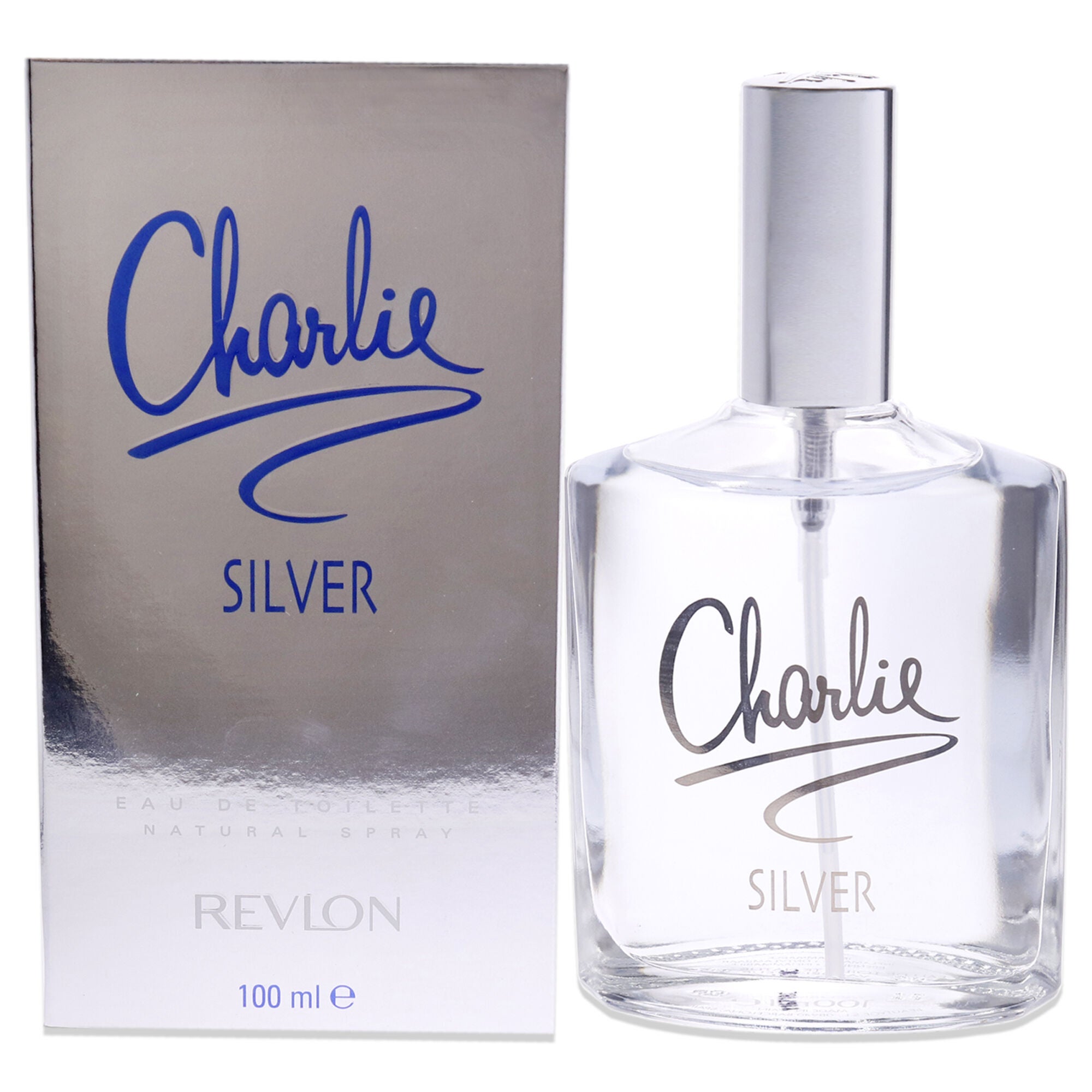 Charlie Silver by Revlon for Women - 3.4 oz EDT Spray, See Description, hi-res image number 0