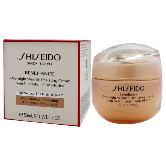 Benefiance Overnight Wrinkle Resisting Cream by Shiseido for Women - 1.7 oz Cream, See Description, alternate image number 3