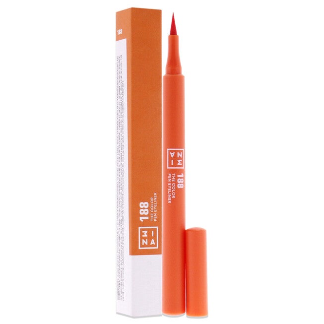The Color Pen Eyeliner - 188 Orange by 3INA for Women - 0.034 oz Eyeliner, NA, alternate image number null