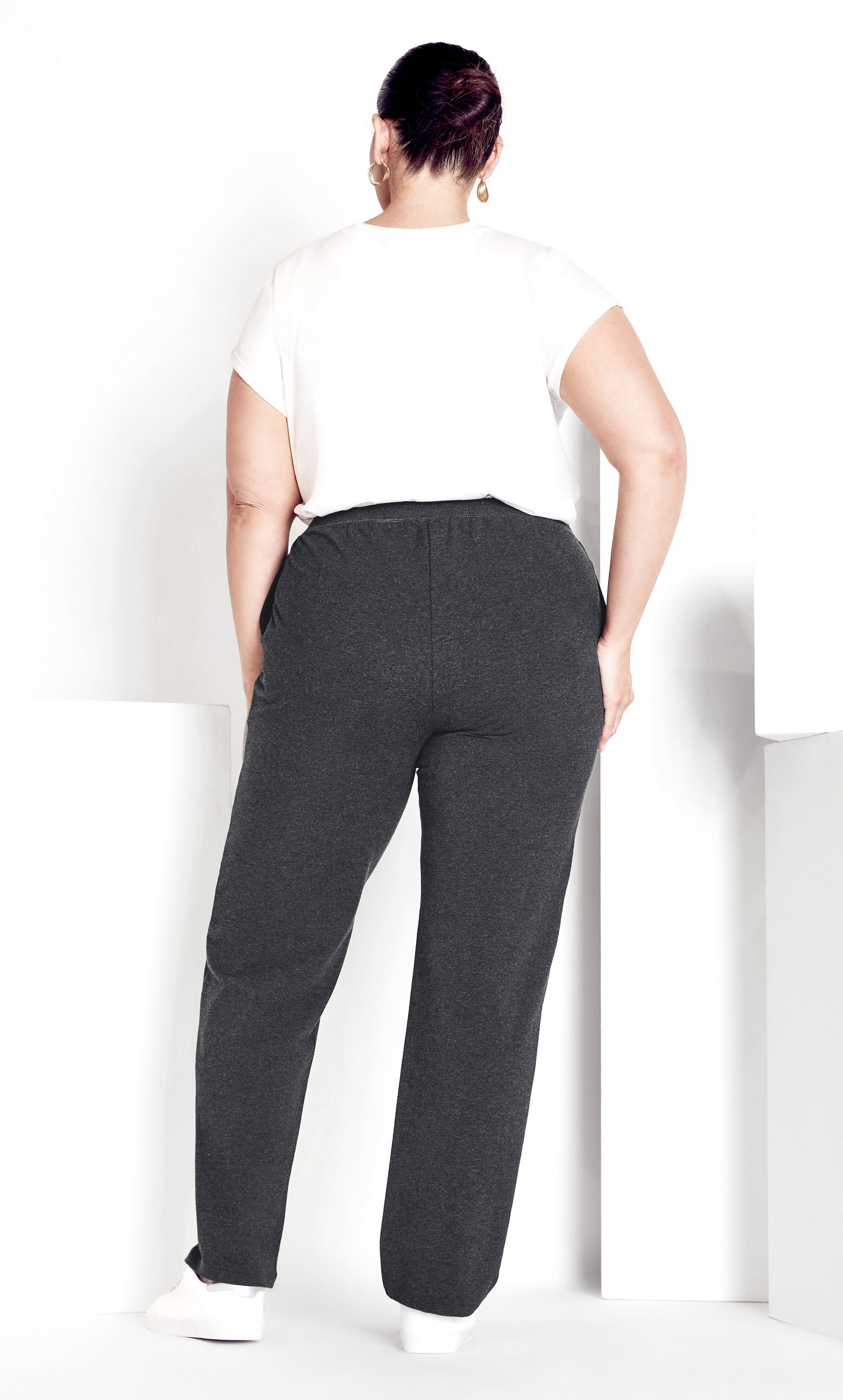 Supima Active Pant Charcoal - tall, , alternate image number 1