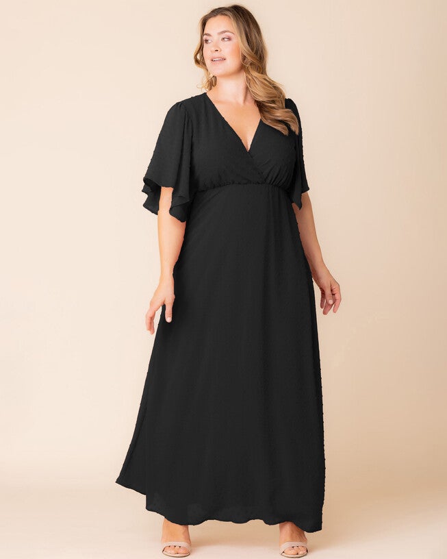 Carmella Evening Gown, ONYX / Black, alternate image number 4