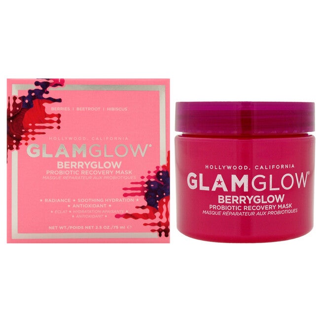 Berryglow Probiotic Recovery Mask by Glamglow for Unisex - 2.5 oz Mask, NA, hi-res image number null