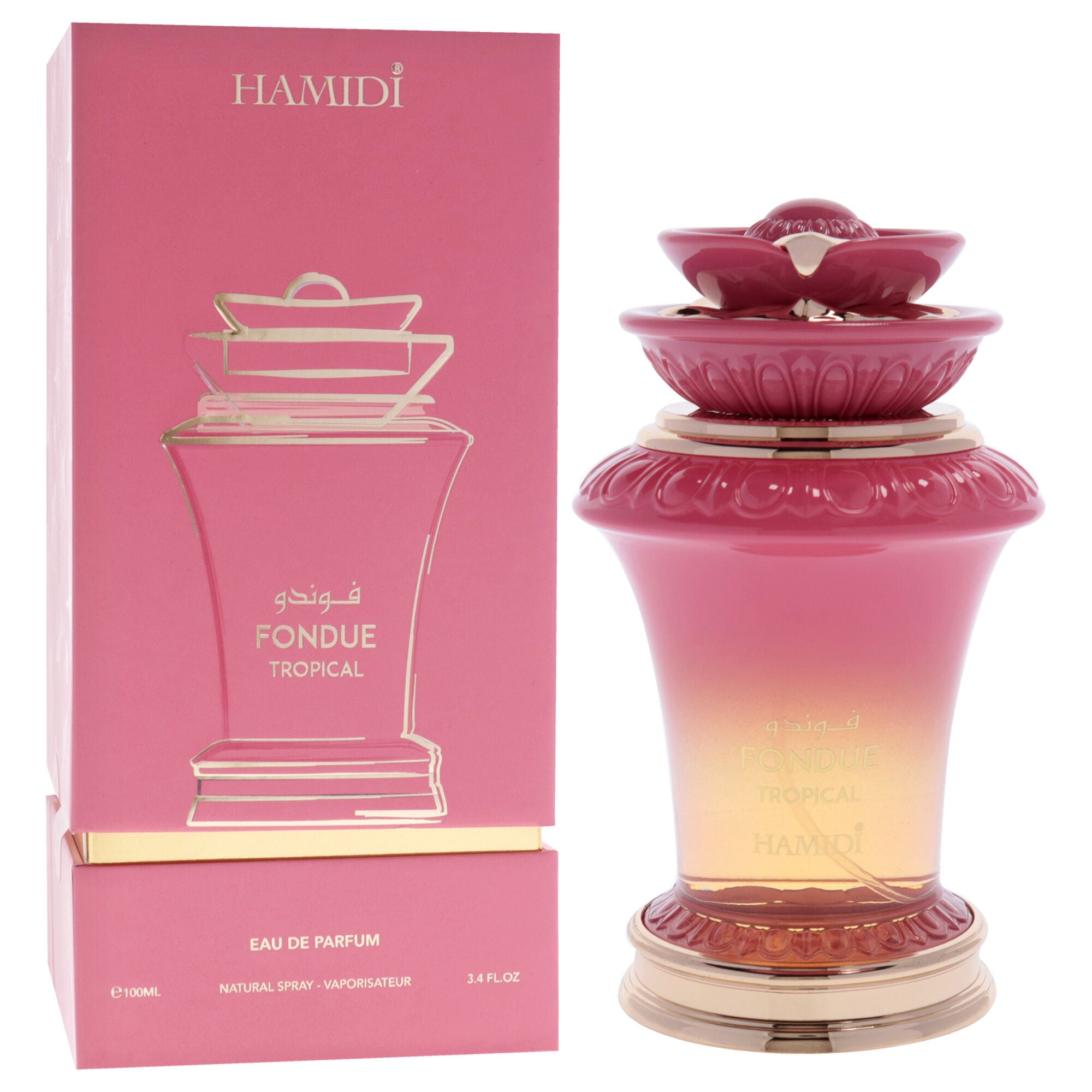 Fondue Tropical by Hamidi for Women - 3.4 oz EDP Spray, Clear, alternate image number 2