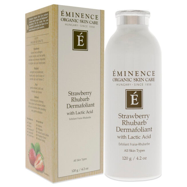 Strawberry Rhubarb Dermafoliant With Lactic Acid by Eminence for Unisex - 4.2 oz Exfoliator, , alternate image number 6