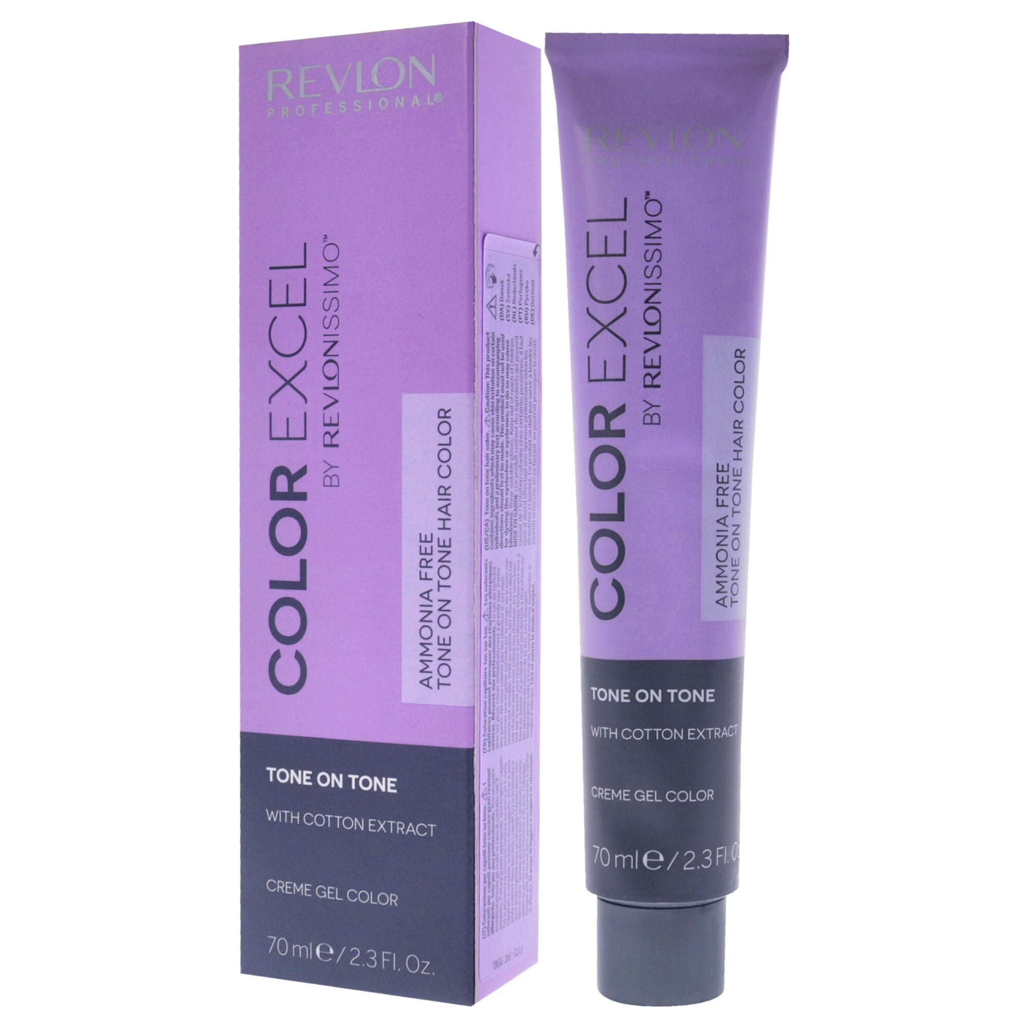 Revlonissimo Color Excel - 55.20 Intense Light Burgundy by Revlon for Unisex - 2.3 oz Hair Color, , alternate image number 7