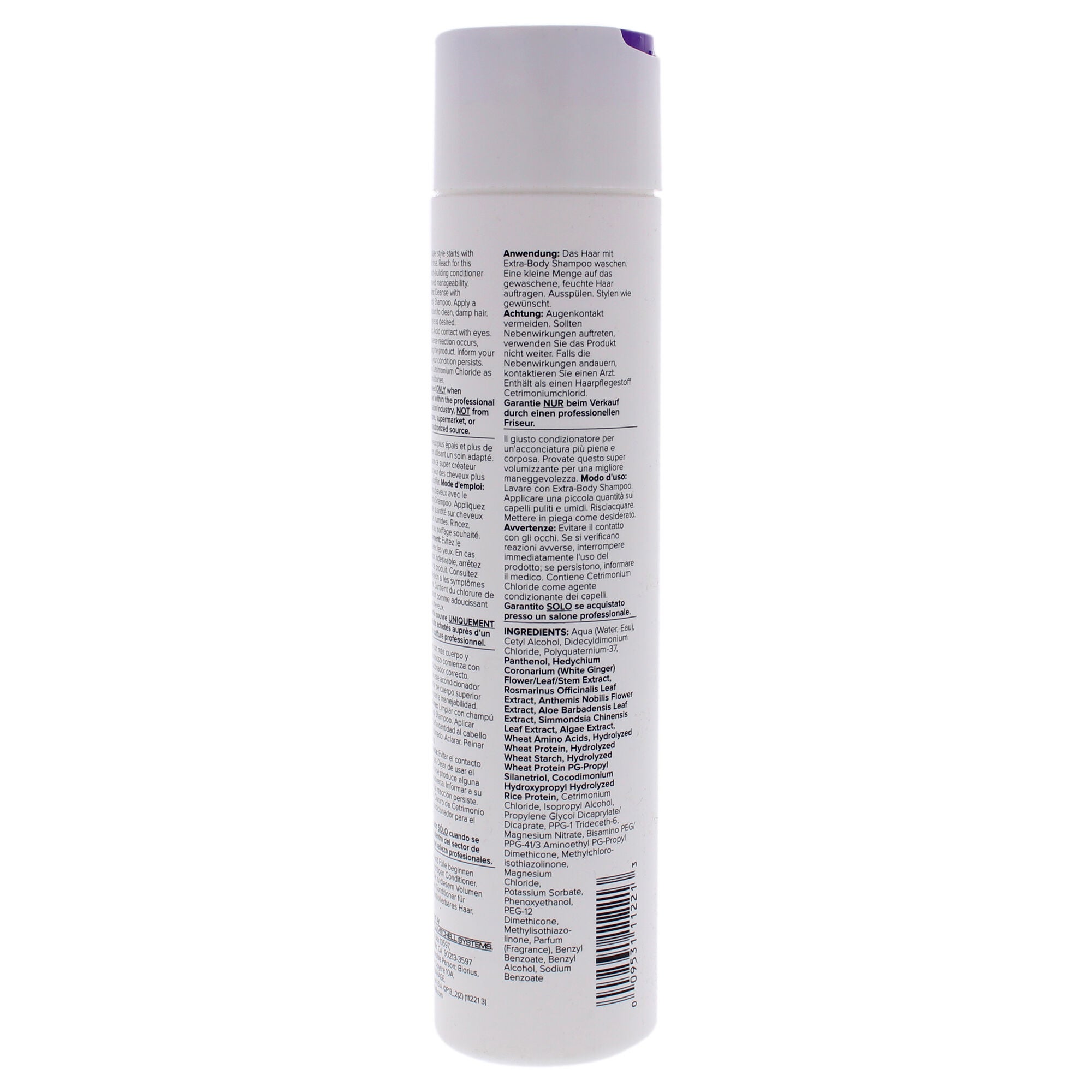 Extra Body Daily Rinse by Paul Mitchell for Unisex - 10.14 oz Conditioner, See Description, alternate image number 2