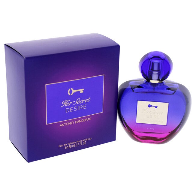 Her Secret Desire by Antonio Banderas for Women - 2.7 oz EDT Spray, See Description, alternate image number null