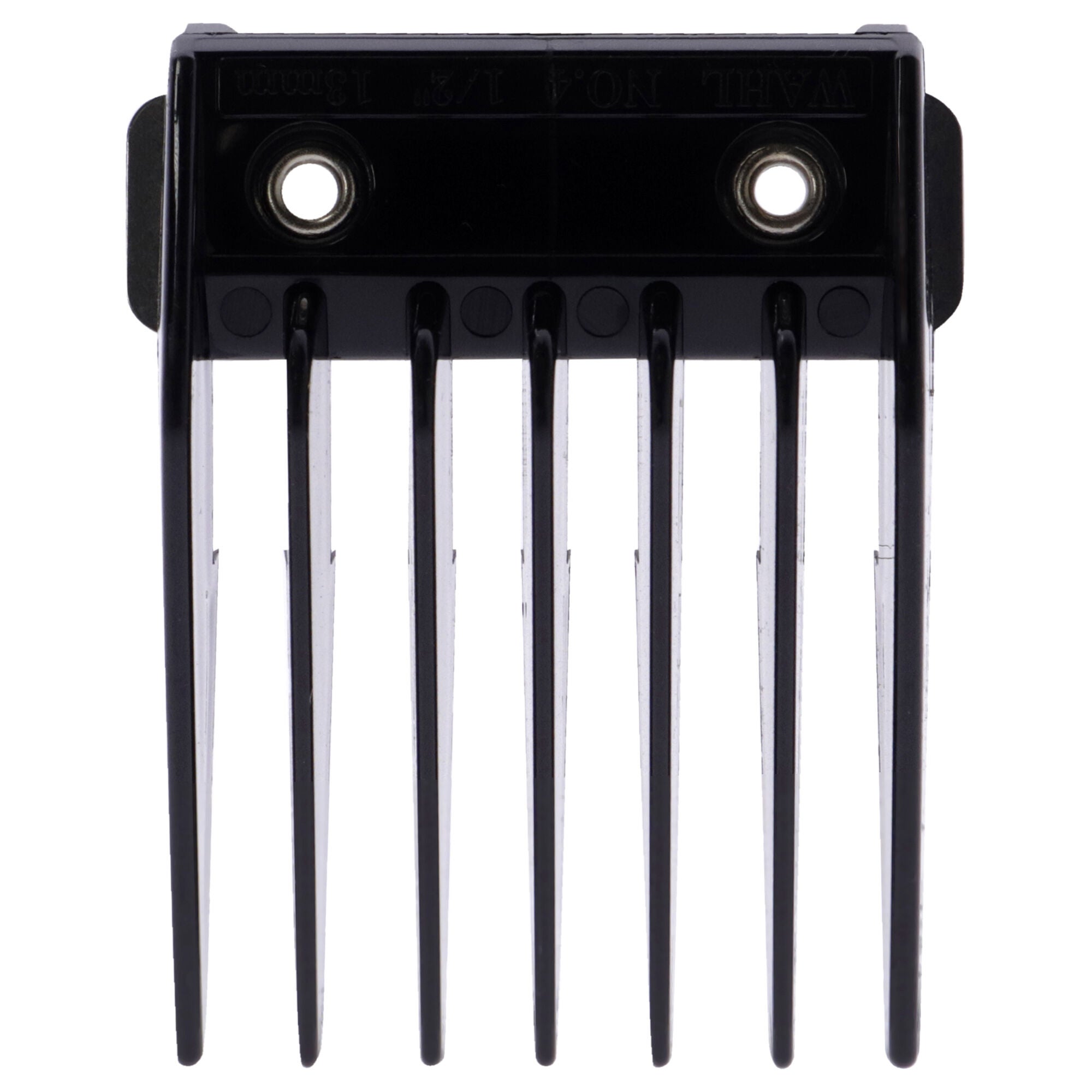 Attachment Comb 4 For Cuts - 1-2 Black by WAHL Professional for Men - 1 Pc Comb, See Description, hi-res image number 0