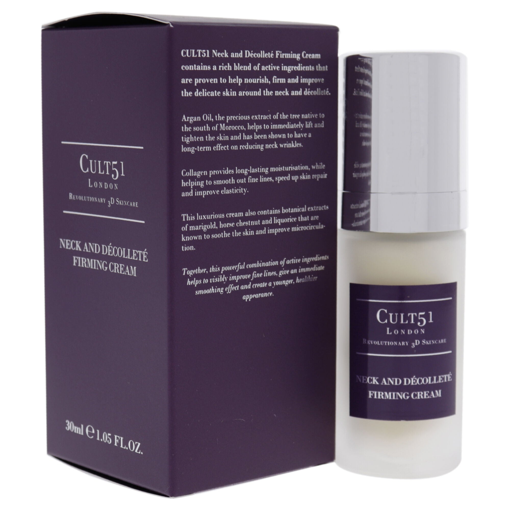 Neck and Decollete Firming Cream by Cult51 for Unisex - 1.05 oz Cream, See Description, alternate image number 3