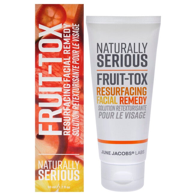 Fruit-Tox Resurfacing Facial Remedy by Naturally Serious for Unisex - 1.7 oz Exfoliator, See Description, hi-res image number 0