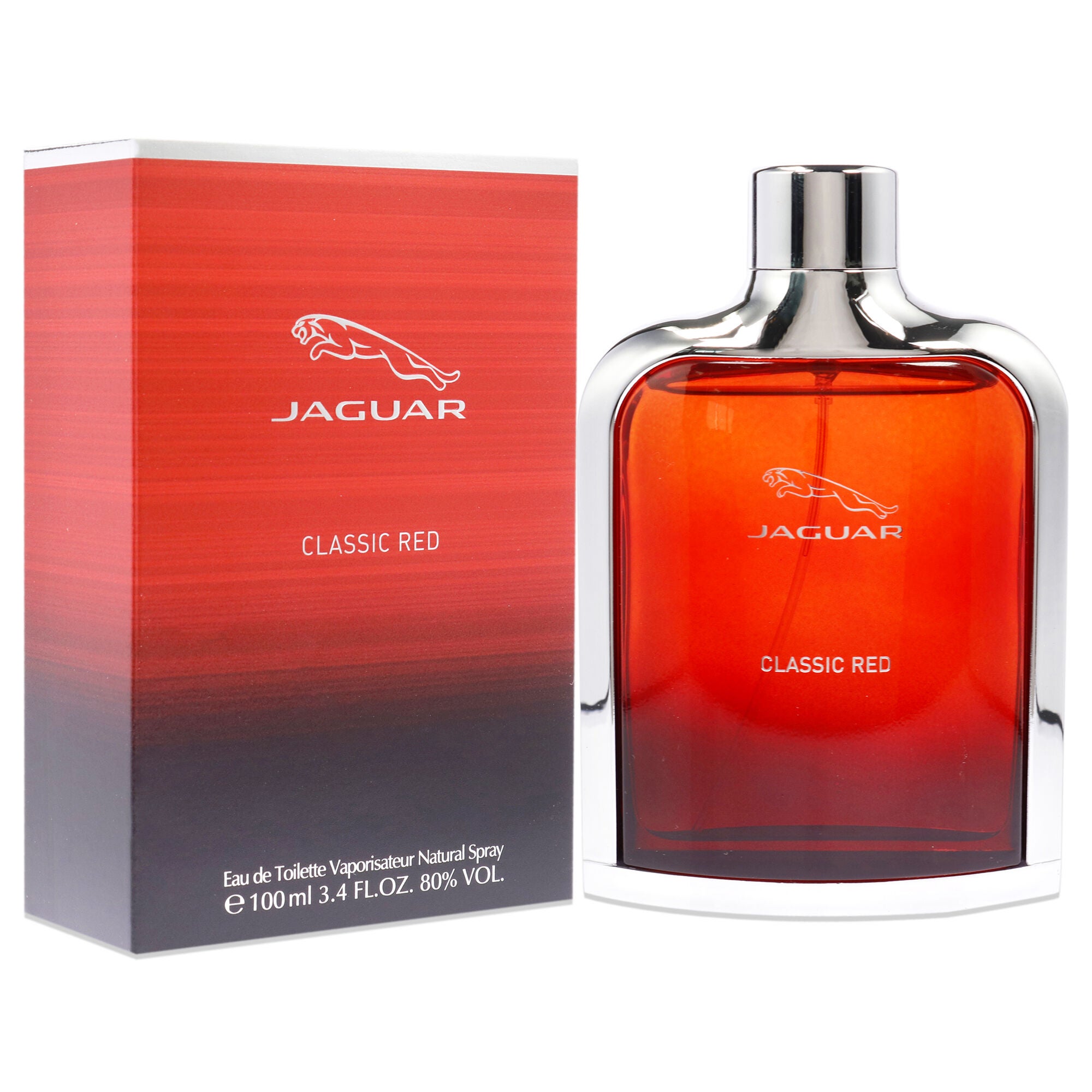 Jaguar Classic Red by Jaguar for Men - 3.4 oz EDT Spray, See Description, alternate image number 1
