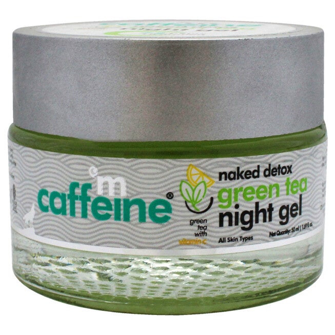 Naked Detox Green Tea Night Gel by mCaffeine for Unisex - 1.69 oz Gel, See Description, alternate image number 3
