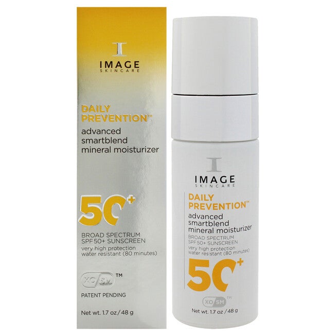 Daily Prevention Advanced Smartblend Mineral Moisturizer SPF 50 by Image for Unisex - 1.7 oz Sunscreen, See Description, hi-res image number 0