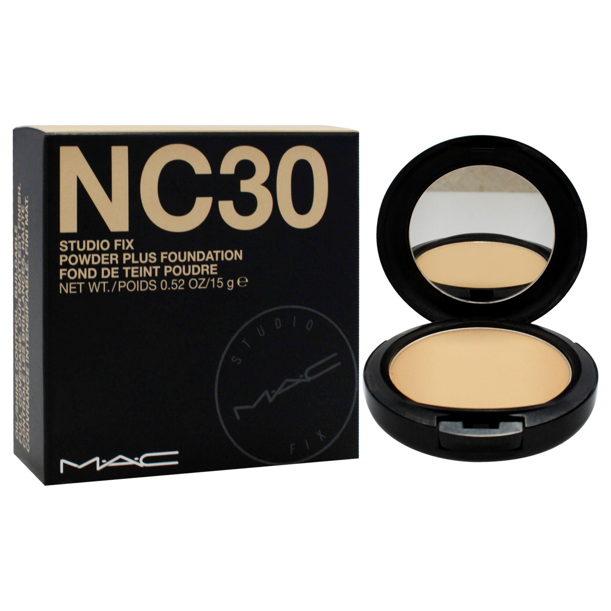 Studio Fix Powder Plus Foundation - NC30 by MAC for Women - 0.52 oz Foundation, See Description, alternate image number 2